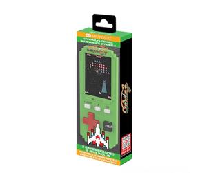 Galaga Pixel Player: Videojuego Galaga con Licencia Oficial, Llavero portátil, Juegos para niños y Adultos