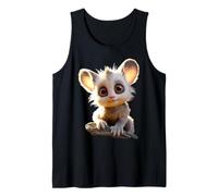 Galago Bebé Arbusto Galagos Monos Lindo Galago Camiseta sin Mangas