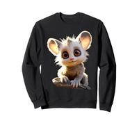Galago Bebé Arbusto Galagos Monos Lindo Galago Sudadera