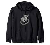 Gálago Bush Baby Primate Sudadera con Capucha