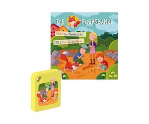 Galakto Audio Token: Die Fuchsbande - El escándalo en el Patio y el Rastro del Gigante (Caso 1 y 2), Juego de Audio para niños a Partir de 3 años, Tiempo de Juego Aprox. 59 Minutos