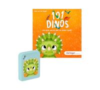 Galakto Fichas de Audio: 101 Criaturas míticas - 101 Dinosaurios y Todo lo Que Necesitas Saber sobre Ellas!, Juego de Audio para niños a Partir de 4 años de Tiempo de reproducción, Unos 30 Minutos
