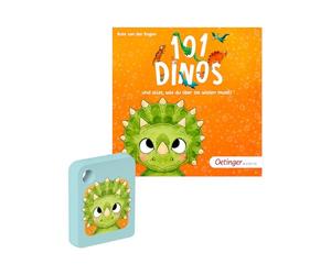 Galakto Fichas de Audio: 101 Criaturas míticas - 101 Dinosaurios y Todo lo Que Necesitas Saber sobre Ellas!, Juego de Audio para niños a Partir de 4 años de Tiempo de reproducción, Unos 30 Minutos