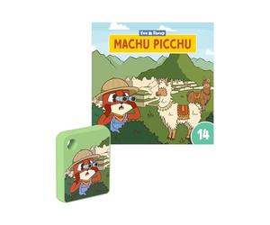 Galakto Fichas de Audio: Alrededor del Mundo con Zorro y Oveja - Machu Picchu & Ciudad del Cabo, Juego de Audio para niños a Partir de 3 años, Tiempo de Juego Aprox. 50 Minutos
