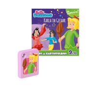 Galakto Fichas de Audio: Bibi Blocksberg - Batalla por puré de Patatas (Especial) - Piezas 9 hasta 12, Juego de Audio para niños a Partir de 4 años, Tiempo de Juego Aprox. 54 Minutos