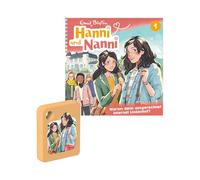Galakto Fichas de Audio: Hanni y Nanni - ¿por qué el internado Lindenhof?, Juego de Audio para niños a Partir de 5 años, Tiempo de Juego Aprox. 58 Minutos
