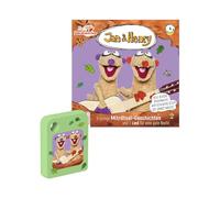 Galakto Fichas de Audio: Jan & Henry - 9 Divertidas Historias de Misterio & 1 canción para una Buena Noche, Juego de Audio para niños a Partir de 3 años, Tiempo de reproducción Aprox. 45 Minutos