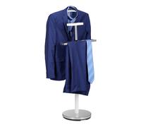 Galán de noche blanco, Perchero pie, Organizador ropa, Perchero metálico