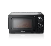 Galanz Microondas de 20 l 700 W, microondas solo con dial mecánico, 6 modos, microondas con plato giratorio de vidrio y ventana de visualización, fácil de usar en la cocina