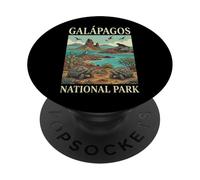Galápagos National Park PopSockets PopGrip Adhesivo