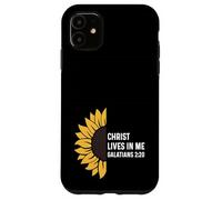Gálatas 2:20 2 20 Dios Jesucristo Cristiano Me Vive Carcasa para iPhone 11