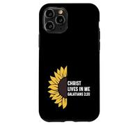 Gálatas 2:20 2 20 Dios Jesucristo Cristiano Me Vive Carcasa para iPhone 11 Pro
