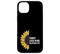 Gálatas 2:20 2 20 Dios Jesucristo Cristiano Me Vive Carcasa para iPhone 14 Plus