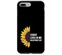 Gálatas 2:20 2 20 Dios Jesucristo Cristiano Me Vive Carcasa para iPhone 7 Plus/8 Plus