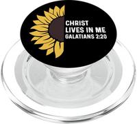 Gálatas 2:20 2 20 Dios Jesucristo Cristiano Me Vive PopSockets PopGrip para MagSafe