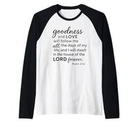 Gálatas 5 23 Fruto del Espíritu Versículo de la Biblia Escritura Dios Camiseta Manga Raglan