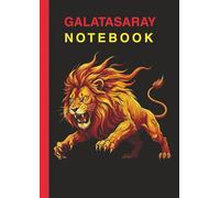 Galatasaray Fan-Notizbuch - A4 liniert | Löwen-Cover | 100 Seiten: Ein A4-Notizbuch, das Fan-Spirit auf den Schreibtisch bringt • 100 Seiten liniierter Schreibraum
