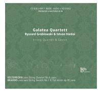 GALATEA QUARTET - KELTERBORN : STRING QUARTET NO.6 / BRAHMS : STRING SEXTET NO.1 OP.18 [CD+BLU-RAY]