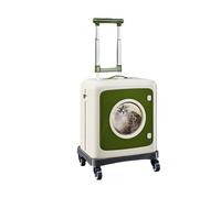 Galatée Cochecito para Mascotas, Mochila para Perros con Ruedas Rodantes, Bolsa Plegable para Perros para Viajar, Acampar Al Aire Libre, Bolsa para Mascotas Aprobada por La Aerolínea(Verde)