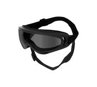 Galatée Gafas para Perros, Gafas De Sol para Perros con Correa Ajustable, Protección UV, Gafas De Sol para Cachorros a Prueba De Viento, Adecuadas para Conducir Al Aire Libre(Lentes Negros)