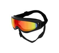 Galatée Gafas para Perros, Gafas De Sol para Perros con Correa Ajustable, Protección UV, Gafas De Sol para Cachorros a Prueba De Viento, Adecuadas para Conducir Al Aire Libre(Lentes Rojos)