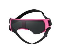 Galatée Gafas para Perros, Protección contra La Niebla, El Viento y Los Rayos UV, Gafas para Mascotas, Gafas De Sol para Perros con Correa Ajustable, Gafas De Sol para Cachorros(Rosa)