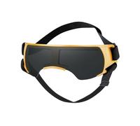 Galatée Gafas para Perros, Protección contra La Niebla, El Viento y Los Rayos UV, Gafas para Mascotas, Gafas De Sol para Perros con Correa Ajustable, Gafas De Sol para Cachorros(Oro)