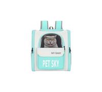 Galatée Mochila para Mascotas, Mochila para Perros con Diseño Mejorado De Cojín para La Cintura, Mochila para Perros para Senderismo, Camping o Viajes, Mochila para Perros Pequeños y Gatos(Verde)