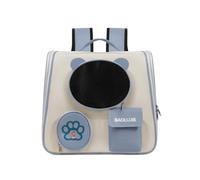 Galatée Mochila para Perros, Mochila para Gatos Aprobada por La Aerolínea, Bolsa para Mascotas Transpirable para Gatitos y Cachorros De hasta 6,5 Kg, Bolsa Plegable para Gatos(Azul)