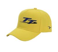 GALAWYXEQ Gorra Béisbol para Hombre Y Mujer Estampada La I.s.l.e of M.a.n T..T Estilo Dad Hat con Agujero Coleta Gorra Deportiva Cómoda Tipo Snapback Camionero-HuangSe||One_Size
