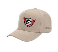 GALAWYXEQ Gorras Polo Cómodas Hombre Y Mujer para La I.s.l.e of M.a.n T..T Gorra De Béisbol Plaintone Fácil Limpiar Camionero Entrenamiento con Orificio Coleta-KQiSe||One_Size