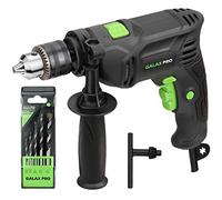 Galax Pro Taladro Percutor 600 W, Taladro Percutor con Cable de Velocidad Variable 0-3000 rpm, 2 Funciones en 1, Portabrocas de 13 mm, Motor de Cobre Puro