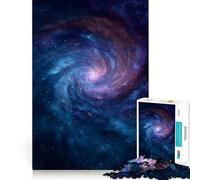 Galaxia arremolinada en el Espacio Profundo, Rompecabezas de 1000 Piezas para Adultos, Regalos para Fortalecer la Memoria, Momentos de Serenidad, artículo de Santa Claus 38x52cm