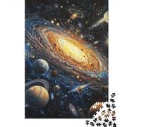 Galaxia cósmica Puzzle Imposible,desafío for Adults Juego EduGatoivo 1000 Piezas Obra De Arte De Juego De para Adultos Y Niños A Partir De 12 Años 1000pcs (75x50cm)
