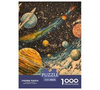 Galaxia cósmica Puzzles Imposible,desafío for Adults Entretenimiento Creativo 1000 Piezas Obra De Arte De Juego De para Adultos Y Niños Mayores De 12 Años 38x26cm/1000pcs