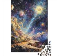 Galaxia cósmica Rompecabezas Imposible,desafío para Adultos Juego EduGatoivo 1000 Piezas Obra De Arte De Juego De para Adultos Y Niños A Partir De 12 Años 1000pcs (75x50cm)