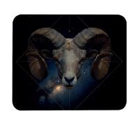 Galaxia del Universo De La Constelación De Aries Alfombrilla De Escritorio Lavable Alfombrilla De Ratón Agradable Mousepad para Pc Ordenador Gaming 25X30Cm