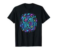 Galaxia Espacio Exterior Universo Estrellas Planetas Nebulosa Cometas Camiseta
