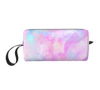 Galaxia Jaspeada Rosa Púrpura, Bolsa de Maquillaje Bolsa de cosméticos Bolsa de artículos de tocador de Viaje portátil Bolsa de Maquillaje