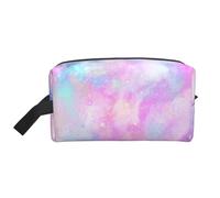 Galaxia Jaspeada Rosa Púrpura, Bolsa de Maquillaje Bolsa de cosméticos Bolsa de artículos de tocador de Viaje portátil Organizador de Bolsa de Maquillaje