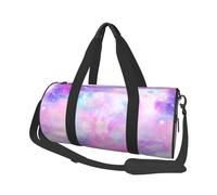 Galaxia Jaspeada Rosa Púrpura, Bolsa de Viaje de Gran Capacidad, Bolso Redondo, Bolsa de Viaje Deportiva, Bolsa de Mano, Bolsa de Fitness