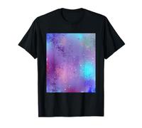 Galaxia Pastel Púrpura Arte Abstracto Camiseta
