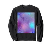 Galaxia Pastel Púrpura Arte Abstracto Sudadera