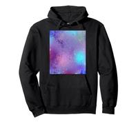 Galaxia Pastel Púrpura Arte Abstracto Sudadera con Capucha