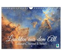 Galaxien, Sterne und Nebel: Leuchten aus dem All (Wandkalender 2026 DIN A4 quer), CALVENDO Monatskalender: Faszination Astronomie: Spiralgalaxien, Gasnebel und Planetensysteme