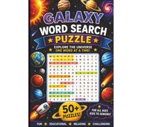 Galaxy: 50+ Word Search Puzzles Featuring Planets, Galaxies, Stars, Moons & the Solar System for Kids, Teens & Adults