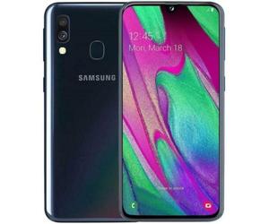 Galaxy A40 64GB - Negro - Libre - Reacondicionado -