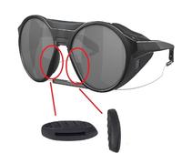 Galaxy - Almohadilla de nariz de repuesto compatible con Oakley Clifden OO9440 Forager, gafas de sol Plazma, color negro