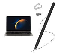 Galaxy Book Pro 360 S Pen-Lápiz Compatible con Samsung Galaxy Book5 360,Book5 Pro 360,Book4/Pro 360, Book3/Pro 360, Galaxy Book Pro 360 sinBluetooth + Puntas (Negro)