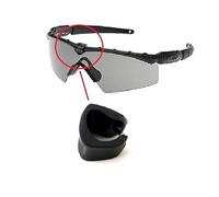 Galaxy Clip - Kit de goma compatible con lentes de sol Oakley Si Ballistic M Frame 2.0/3.0 Industrial M Frame 2.0, color negro